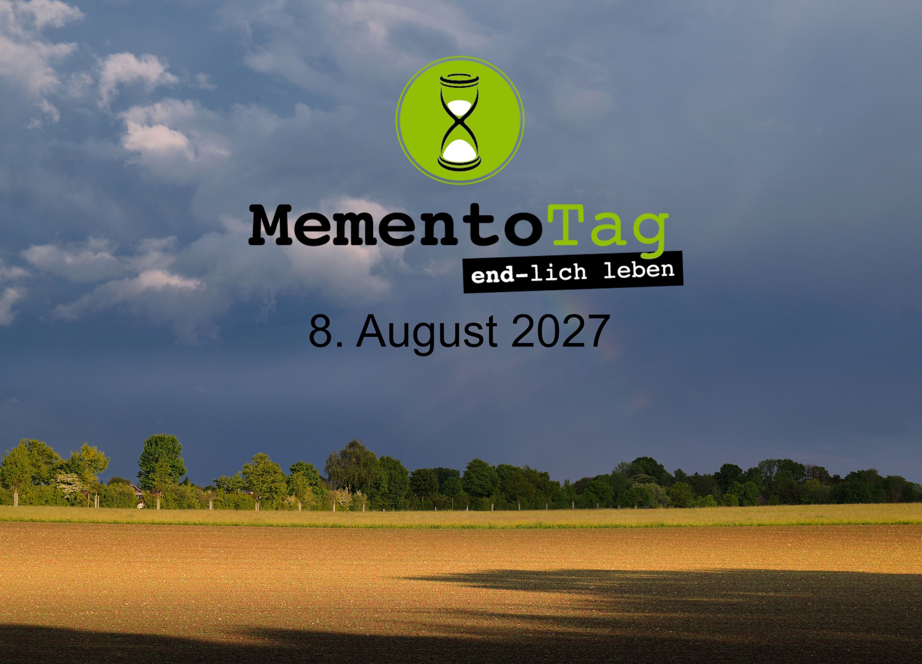 Mementotag Postkarte 2027